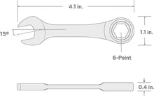 Load image into Gallery viewer, TEKTON WRN53117 Ratcheting Combination Wrench, 17 mm