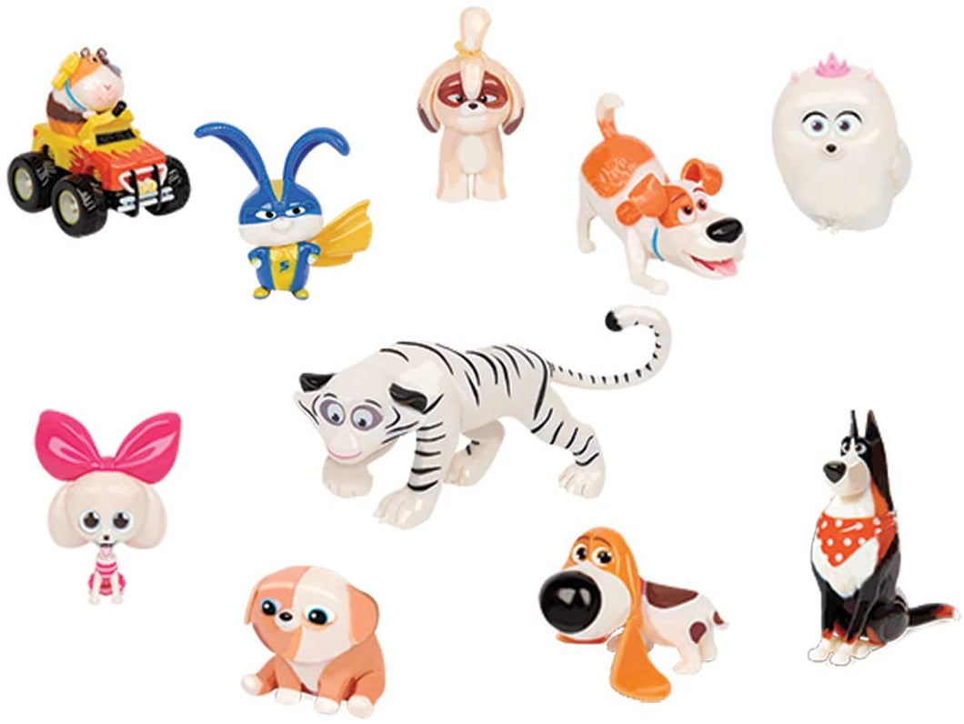 Secret Life of Pets 2 JP ECE07000 10 Pack Figure Set Toy