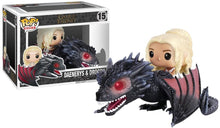 Load image into Gallery viewer, Funko POP Rides: Game of Thrones - Dragon &amp; Daenerys Action Figure