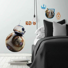 Load image into Gallery viewer, RoomMates Star Wars The Force Awakens Ep VII BB-8 Peel and Stick Giant Wall Decal