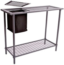 Load image into Gallery viewer, Potting Bench - Weatherguard Garden and Greenhouse Workbench Portable Gardening Center - Features removable trimmings bin and adjustable shelf (39"W x 32"H x 15"D)