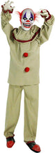Load image into Gallery viewer, Haunted Hill Farm HHCLOWN-4FLSA Life-Size Animatronic Clown, Indoor/Outdoor Halloween Decoration, Multi