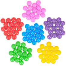 Load image into Gallery viewer, Imagination Generation 100 Jumbo 3 in Multi-Colored Soft Ball Pit Balls with Mesh Carrying Case