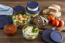 Load image into Gallery viewer, Pyrex 14-Piece Simply Store with Blue Covers, Clear