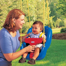 Load image into Gallery viewer, Little Tikes 2-in-1 Snug 'n Secure Swing Blue