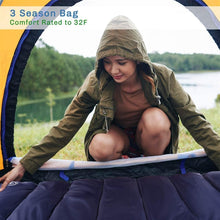 Load image into Gallery viewer, Trademark Global Sleeping Bag in Navy