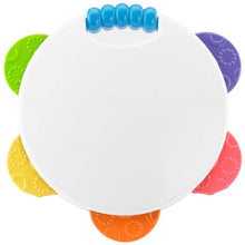 Load image into Gallery viewer, Fisher-Price Shake &#39;n Beats Tambourine Baby Rattle Toy
