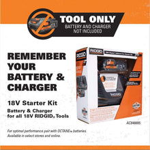 Load image into Gallery viewer, RIDGID 18-Volt LED Mat Light (Tool Only)