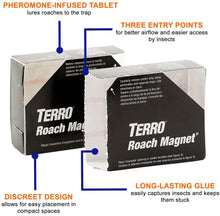 Load image into Gallery viewer, TERRO T256 Roach Magnet Trap with Exclusive Pheromone Technology