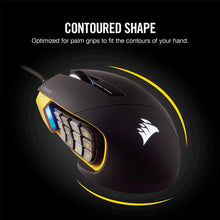 Load image into Gallery viewer, CORSAIR M65 Pro RGB - FPS Gaming Mouse - 12,000 DPI Optical Sensor - Adjustable DPI Sniper Button - Tunable Weights -  Black