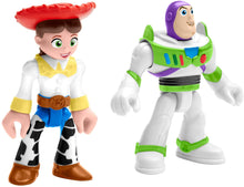 Load image into Gallery viewer, Fisher-Price Imaginext Toy Story Buzz Lightyear &amp; Jessie, Multicolor