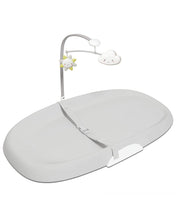 Load image into Gallery viewer, Skip Hop Changing Pad: Easy-Clean Cushioned Foam Diaper Changing Pad with Tuck-Away Toy Bar, Grey
