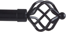 Load image into Gallery viewer, Exclusive Home Curtains 1&quot; Curtain Rod and Finial Set