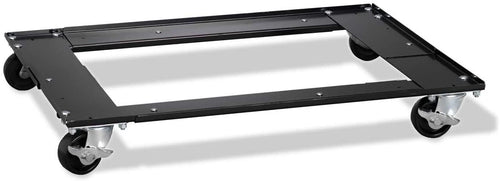 Hirsh Industries Commercial Cabinet Dolly, 5-1/2 by 27 by 5-1/2-Inch, Black