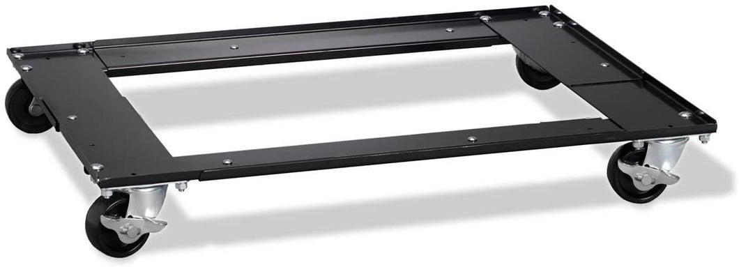 Hirsh Industries Commercial Cabinet Dolly, 5-1/2 by 27 by 5-1/2-Inch, Black