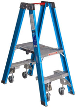 Load image into Gallery viewer, Werner (PT6002-4C) Twin Platform Ladder, Fiberglass