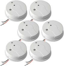 Load image into Gallery viewer, Kidde i12040 120v Ac/dc Smoke Alarm w/ Battery Back up Lot of 6 by KIDDE