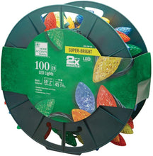Load image into Gallery viewer, Home Accents Holiday 2-Sets of 50-Light Multicolor LED C9 Light Set on Spool