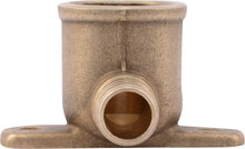 Load image into Gallery viewer, SharkBite UC334LFA PEX Brass Drop Ear Elbow, 1/2-Inch x 1/2-Inch, Copper