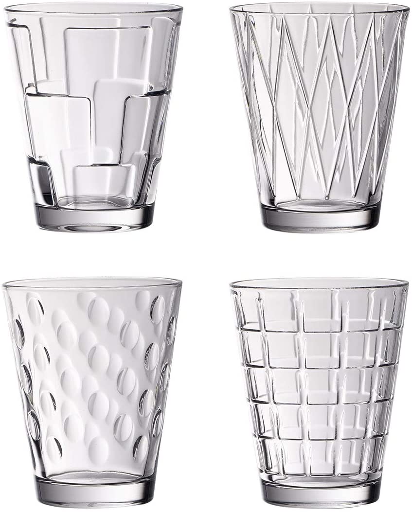 Dressed Up Tumbler Set of 4 by Villeroy & Boch