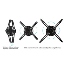 Load image into Gallery viewer, QualGear PRB-717-BLK Universal Ceiling Mount Projector Accessory