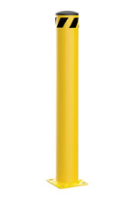 Load image into Gallery viewer, Vestil BOL-42-5.5 Yellow Powder Coat Pipe Safety Bollard, Steel, 5-1/2" OD, 42" Height