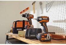 Load image into Gallery viewer, Ridgid 18-Volt Gen5X Lithium-Ion Cordless Brushless Hammer Drill and Impact Driver Combo Kit with (2) 4.0Ah Batteries