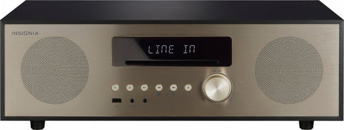 Insignia 80W All-In-One Stereo Shelf Audio System with Bluetooth Connectivity - Model: NS-HAIOR18