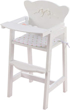 Load image into Gallery viewer, KidKraft 61111 Tiffany Bow Lil' Doll High Chair