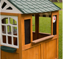 Load image into Gallery viewer, KidKraft Garden View Outdoor Playhouse