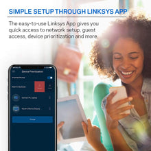 Load image into Gallery viewer, Linksys EA6350 Dual-Band WiFi Router for Home (AC1200 Fast Wireless Router),Black