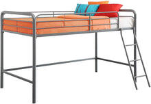 Load image into Gallery viewer, DHP Junior Loft Bed Frame With Ladder, Multifunctional Space-Saving Design