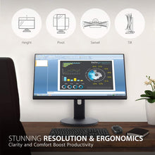 Load image into Gallery viewer, ViewSonic Frameless Monitor with HDMI and DisplayPort for Home and Office