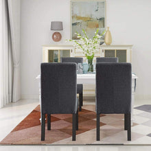 Load image into Gallery viewer, Savona Grey Upholstery Contemporary Dining Accent Chair Set of 2