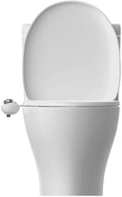 Load image into Gallery viewer, BioBidet Fresh Water Spray Non-Electric Mechanical Bidet Toilet Seat Attachment Posterior and Feminine Wash, UPC Certified Check Valve, Brass Inlet, White, DIY Easy Install, Self Cleaning