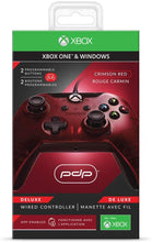 Load image into Gallery viewer, PDP Deluxe Wired Controller for Xbox One - Red - Xbox One