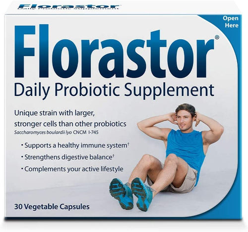 Florastor Daily Probiotic Supplement for Men & Women