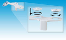 Load image into Gallery viewer, Luxe Bidet Neo 110 (Elite Series) Fresh Water Non-Electric Mechanical Bidet Toilet Seat Attachment w/Strong Faucet Valves and Metal Hoses
