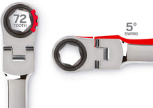 Load image into Gallery viewer, TEKTON Flex-Head Ratcheting Box End Wrench Set
