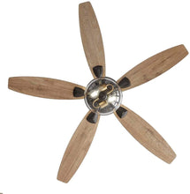 Load image into Gallery viewer, Home Decorators Collection Connor 54 in. LED Seville Bronze Dual-Mount Ceiling Fan with Light Kit and Remote Control
