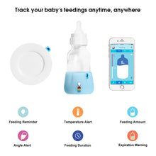 Load image into Gallery viewer, BlueSmart mia (Blue) Smart Baby Feeding Monitor - Track &amp; Analyze Baby&#39;s Feeding in Real-Time