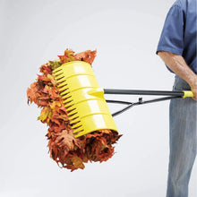 Load image into Gallery viewer, Amazing Rake 3-IN-1 Yellow Ergonomic Lightweight 17-Inch Lawn Leaf Grabber Claw Yard Garden Pickup Tool - For Leaves Grass Pine Needles Debris