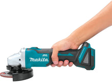 Load image into Gallery viewer, Makita XAG04Z 18V LXT Lithium-Ion Brushless Cordless 4-1/2” / 5" Cut-Off/Angle Grinder, Tool Only
