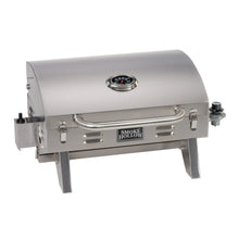 Load image into Gallery viewer, Smoke Hollow 205 Stainless Steel TableTop Propane Gas Grill, Perfect for tailgating,camping or any outdoor event