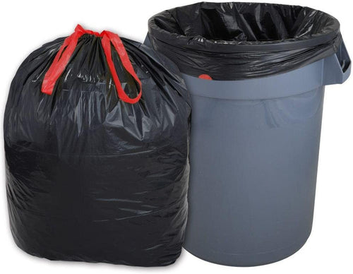HUSKY 33 Gal. Drawstring Trash Bags (150-Count)