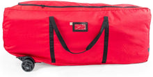 Load image into Gallery viewer, [Rolling Duffle Bag Tree Storage Bag] - Big Wheeled 9 Foot Christmas Tree Storage Bag for Artificial Trees up to 9 Feet Tall - Compression Straps to Secure Your Tree | EZ Roller by Santa's Bags