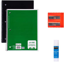 Load image into Gallery viewer, 17&quot; Assorted Backpacks with 52 Piece School Supply Kit - Bulk Case of 18 Wholesale Bookbags and Kits