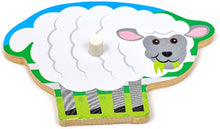 Load image into Gallery viewer, Melissa &amp; Doug Farm Wooden Peg Puzzle (8 pcs)
