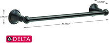 Load image into Gallery viewer, Delta Faucet 138030, Bathroom Accessories, Crestfield 18 in. Towel Rack, Spotshield Venetian Bronze