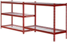 Load image into Gallery viewer, Muscle Rack UR184872-R 5-Shelf Steel Shelving Unit, 48" Width x 72" Height x 18" Length, Red
